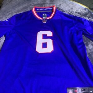 NFL Blue and Red Men's Jersey